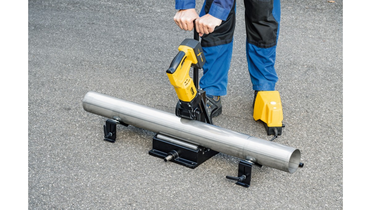 Akumulatorowa maszyna do cięcia rur REMS Cento 22V 845X04