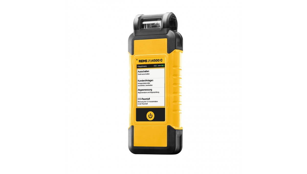 Elektroniczne urządzenie do pomiaru spalin i prób ciśnieniowych REMS FG4500 C Set 610050