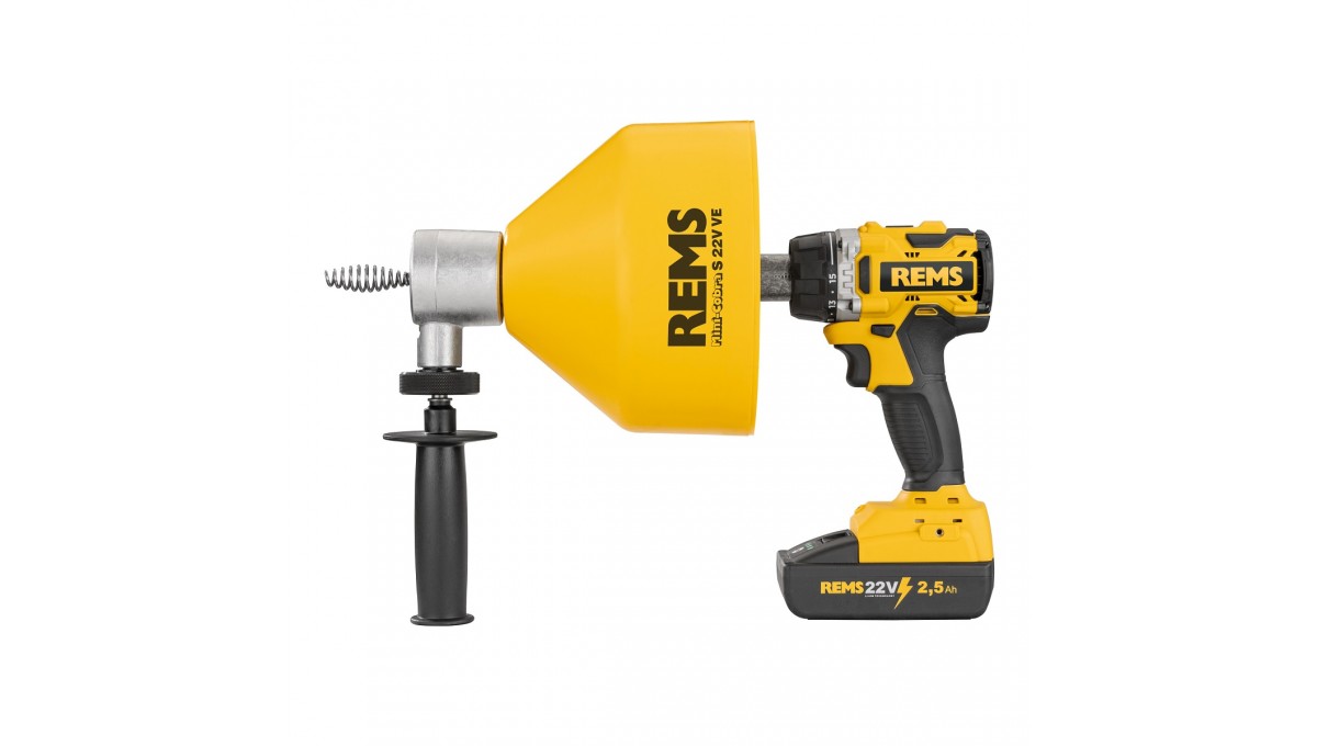 Przepychacz REMS Mini-Cobra S 22V VE Set 170026