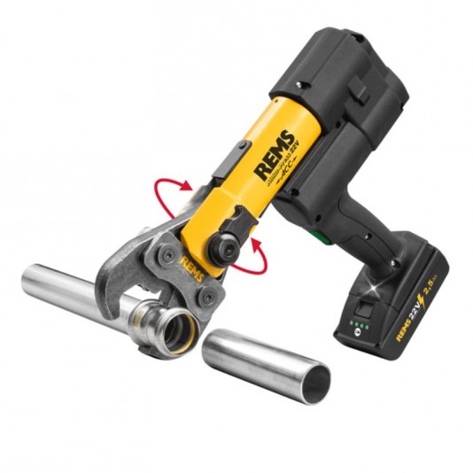 Zaciskarka do rur REMS Akku-Press 22V ACC + 3 cęgi*