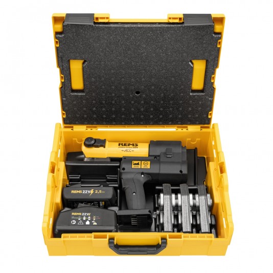 Zaciskarka do rur REMS Akku-Press 22V ACC + 3 cęgi*