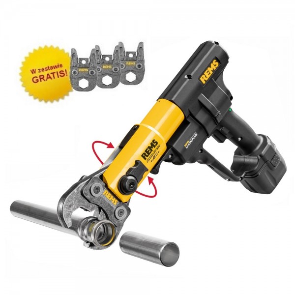 Zaciskarka REMS Akku-Press 14V ACC + 3 cęgi