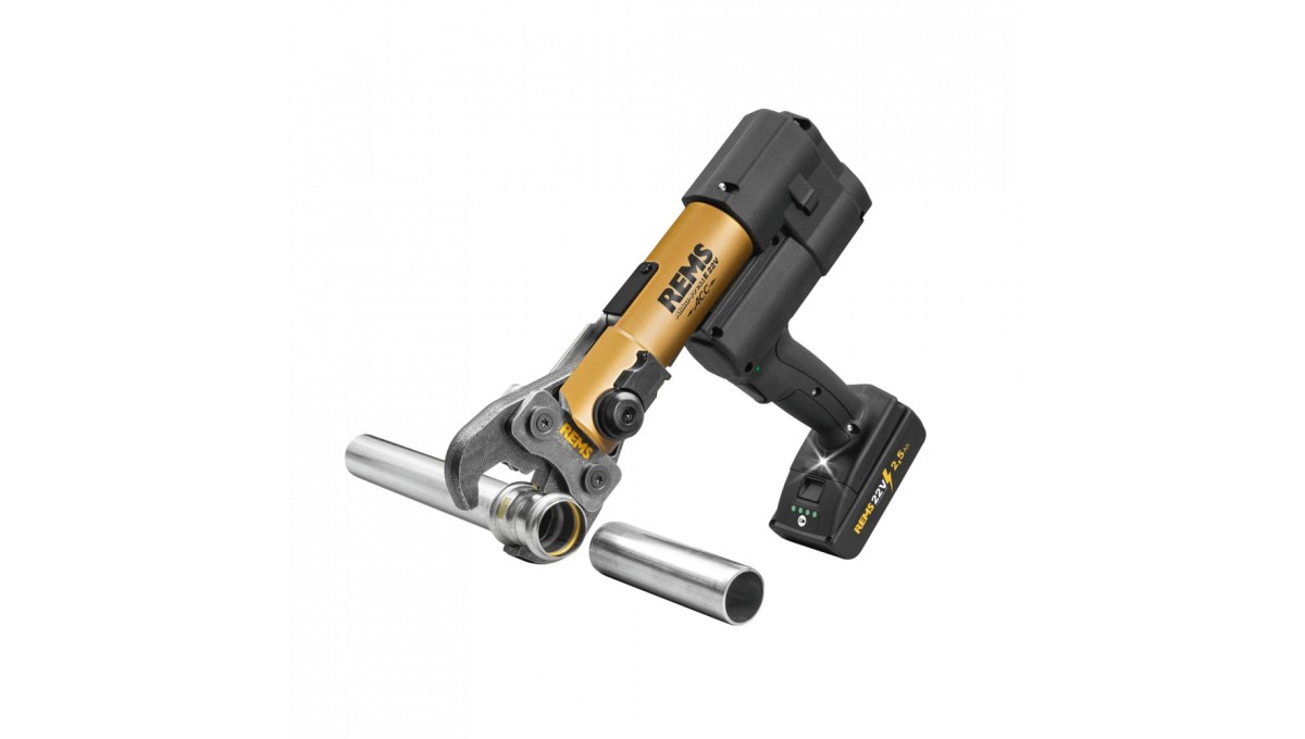Zaciskarka do rur REMS Akku-Press E 22V ACC Gold Edition 576X17