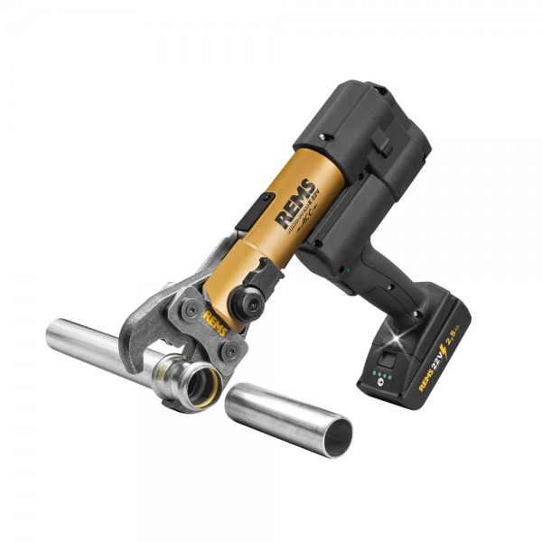 Zaciskarka do rur REMS Akku-Press E 22V ACC Gold Edition