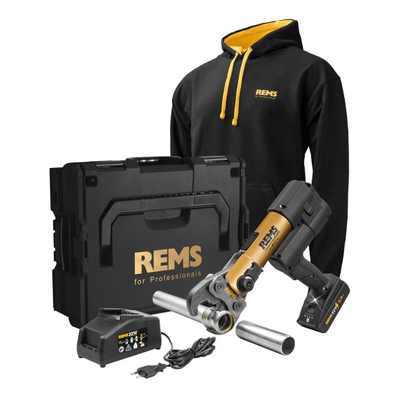 Zaciskarka do rur REMS Akku-Press E 22V ACC Gold Edition