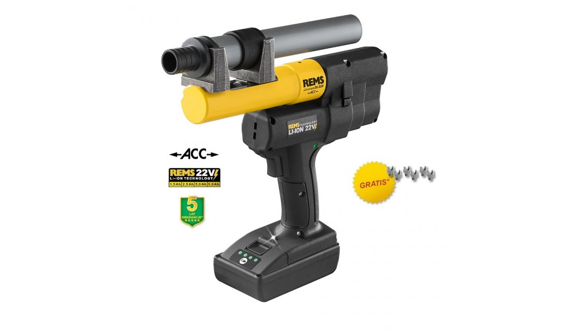 Zaciskarka REMS Ax-Press 25 22V ACC