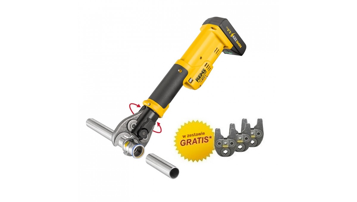 Zaciskarka REMS Mini-Press S 22V L-Boxx