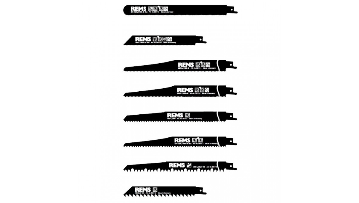 Brzeszczoty do drewna i metalu REMS