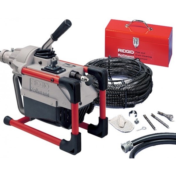 Przepychacz do rur RIDGID K-60SP-SE-A25 + redukcja spirali