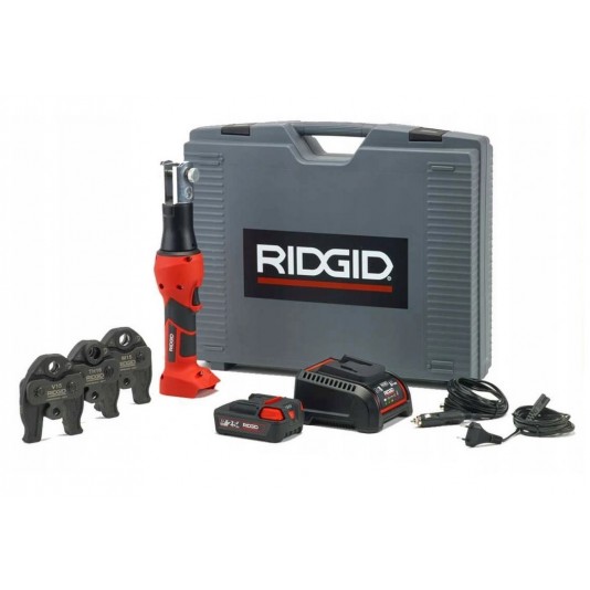 Zaciskarka do rur RIDGID RP 219 + 3 szczęki zaciskowe