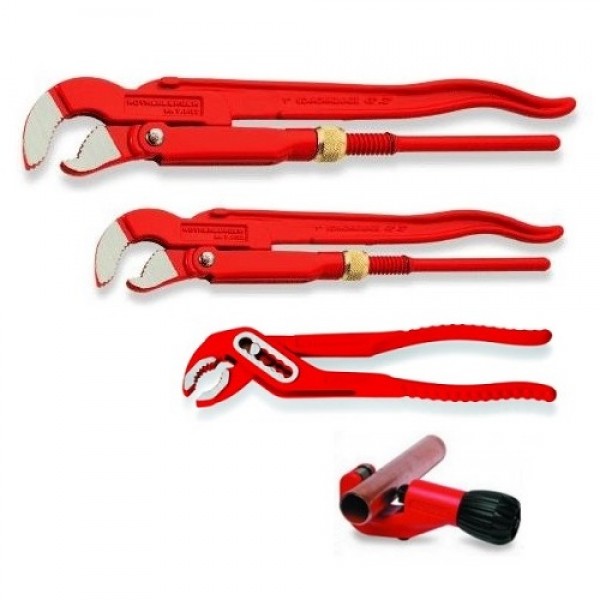 Zestaw kluczy szwedzkich + żabka SP + obcinak TC35