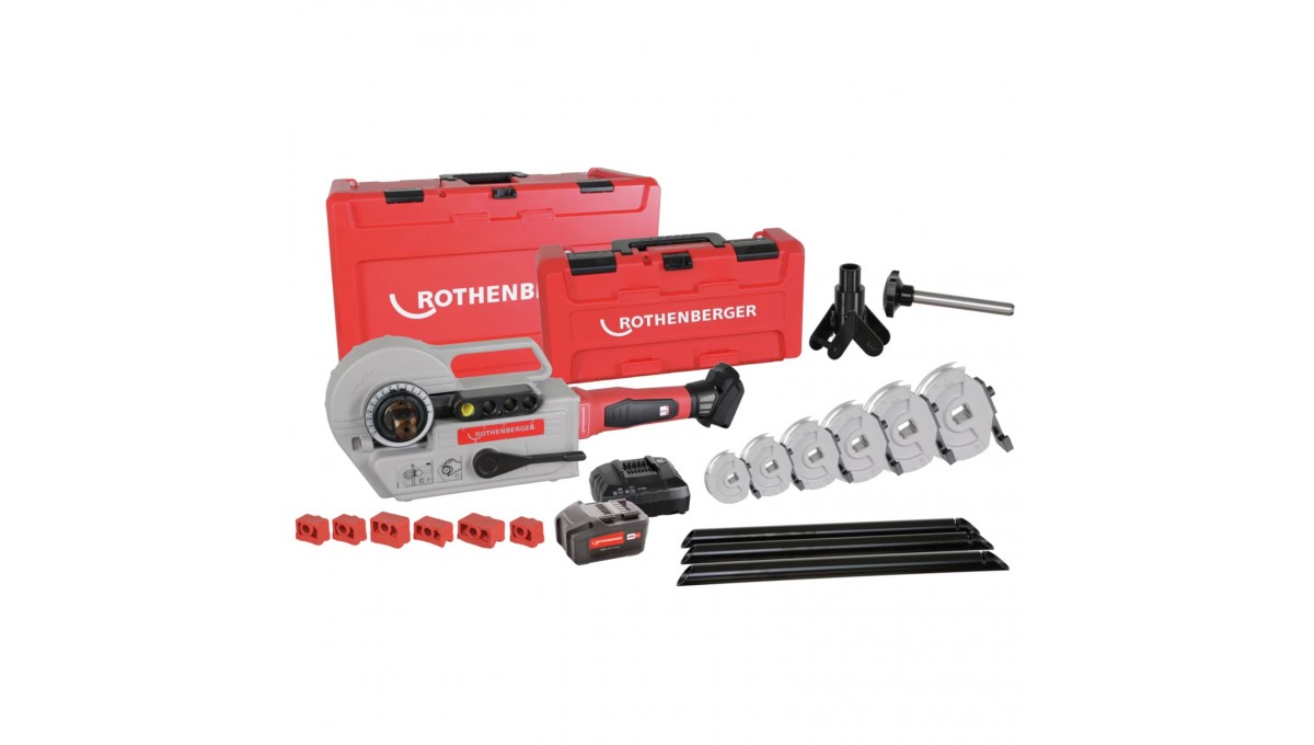 Akumulatorowa giętarka do rur ROBEND 4000 E Set 12-14-16-18-22-28 1000003393