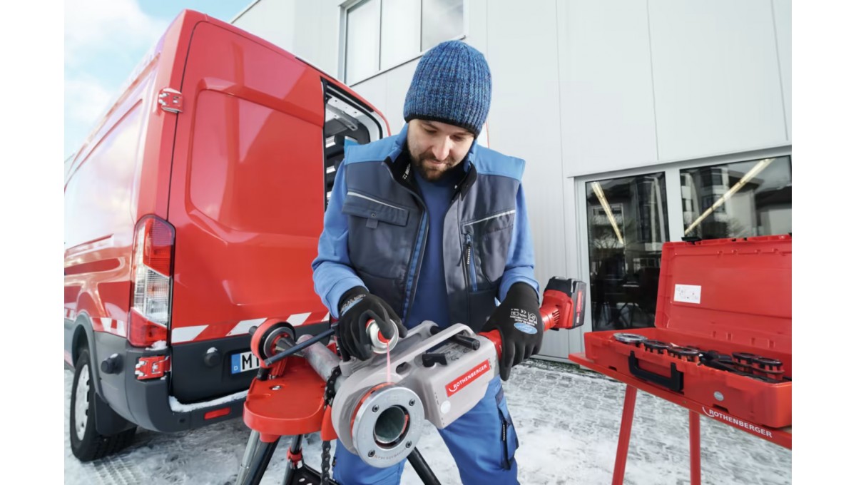 Akumulatorowa gwintownica SUPERTRONIC 2000 E do 2" 1000003389