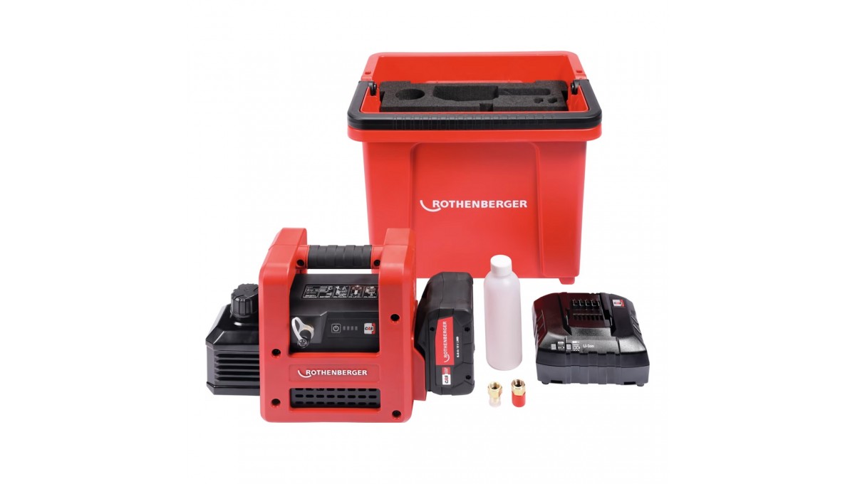 Akumulatorowa pompa próżniowa ROAIRVAC R32 2.0 CL Set ROBUCKET 1000003230