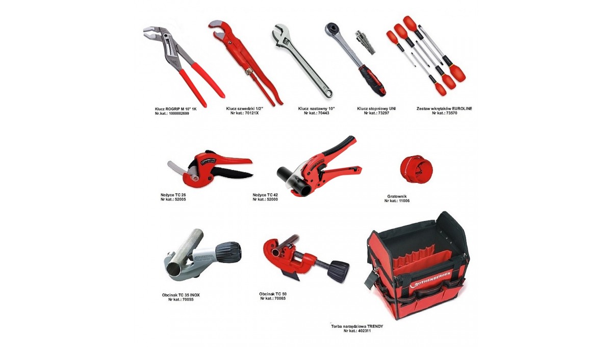 Zestaw narzędzi w torbie TRENDY