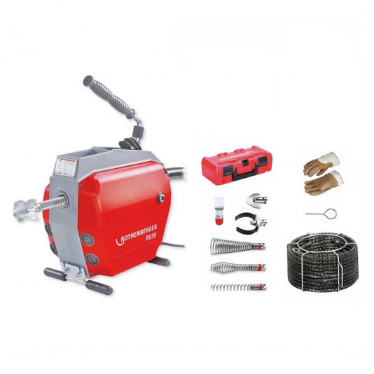 Przepychacz do rur Rothenberger R650 Set 22