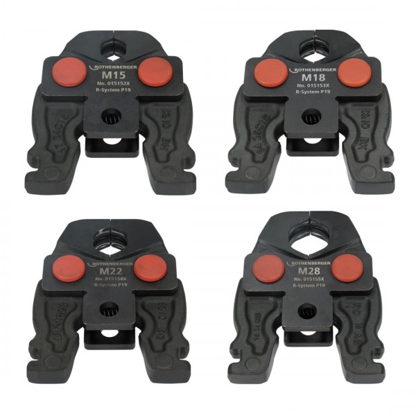 Zestaw 4 szczęk zaciskowych Compact M 15-18-22-28 ROCASE