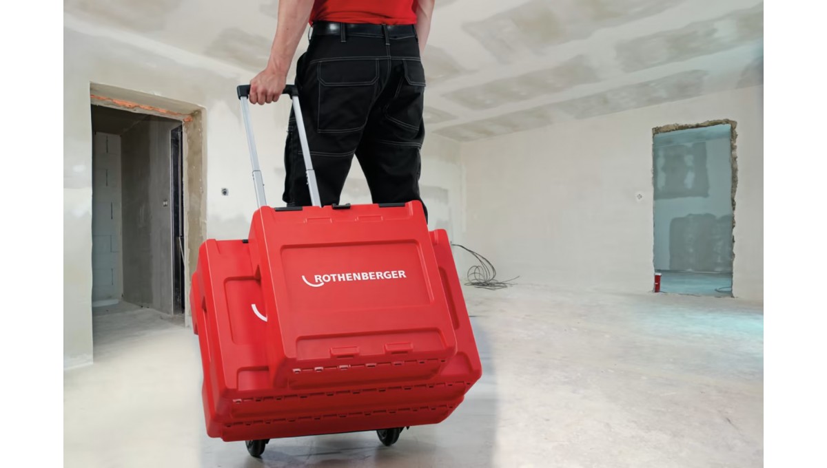 Walizka systemowa ROCASE na 4 szczęki Rothenberger Standard