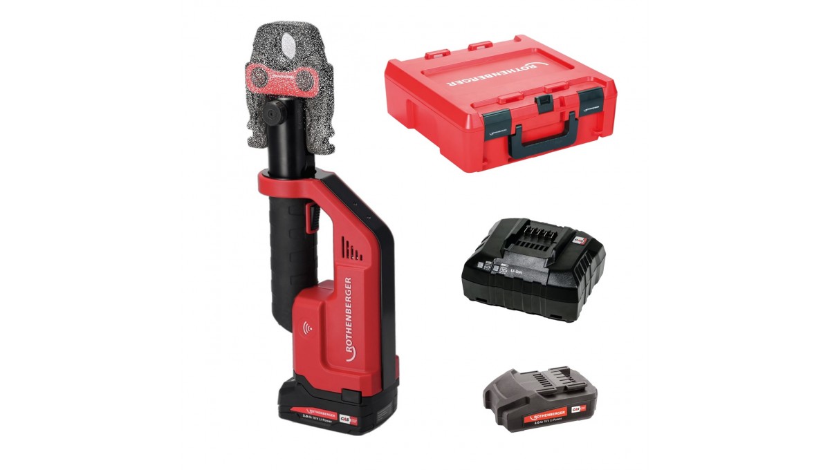 Zaciskarka do rur ROMAX Compact III 2x2.0 Ah CAS 1000004263