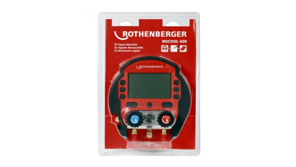 Manometr cyfrowy ROCOOL 600 z 1 termometrem 1000000569
