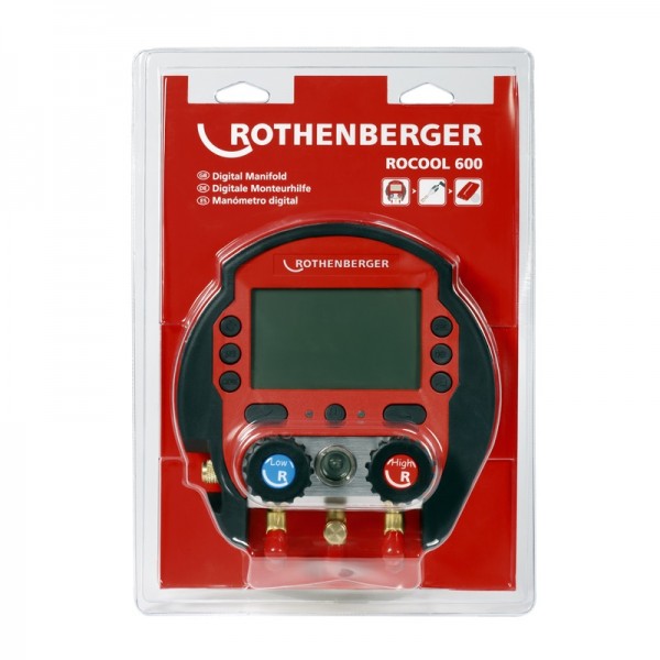 Manometr cyfrowy ROCOOL 600 z 1 termometrem