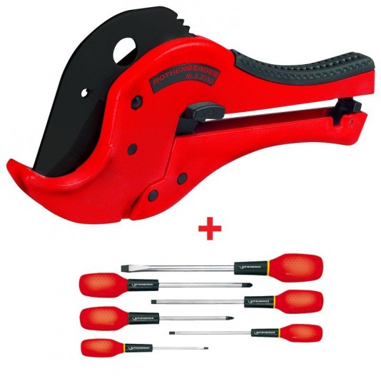 Nożyce ROCUT TC63 + wkrętaki EUROLINE