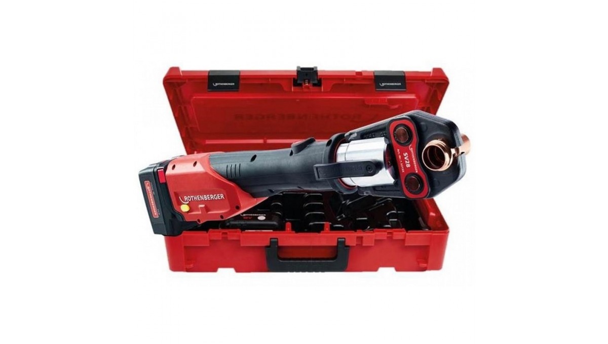 Zaciskarka do rur ROMAX 4000 w walizce ROCASE