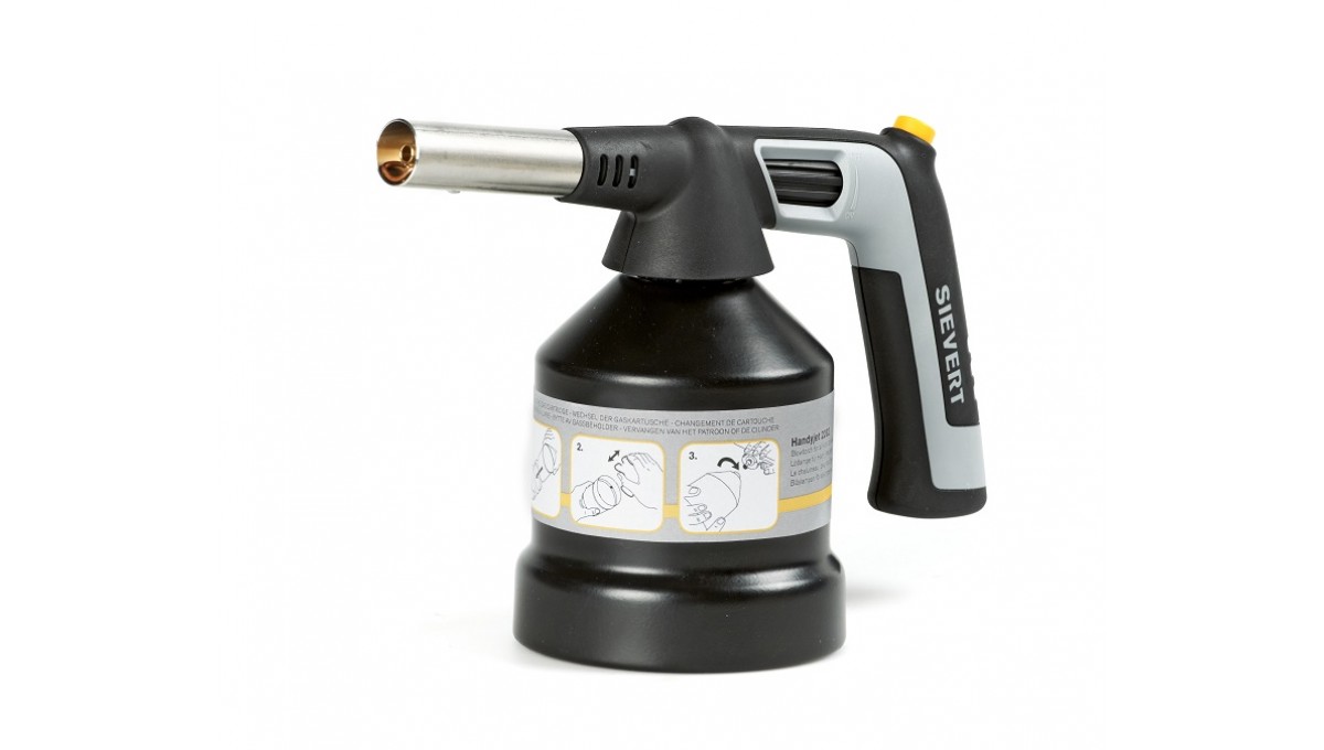 Lampa lutownicza SIEVERT HANDY JET z gazem C-200